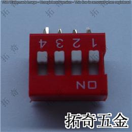 撥碼開關(guān) conew-da-04彎腳 開模定制
